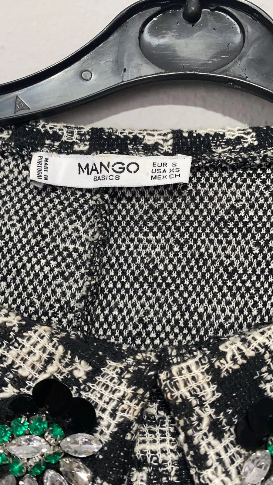Mango houndstooth dress – photo 3